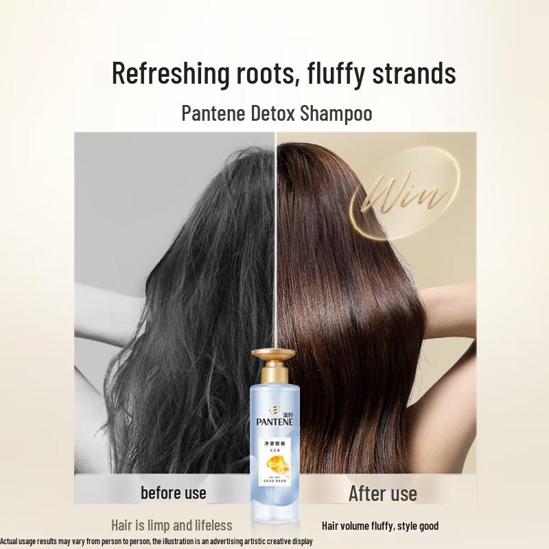 Pantene Amino Acid Silicone-Free Volumizing & Oil Control Shampoo