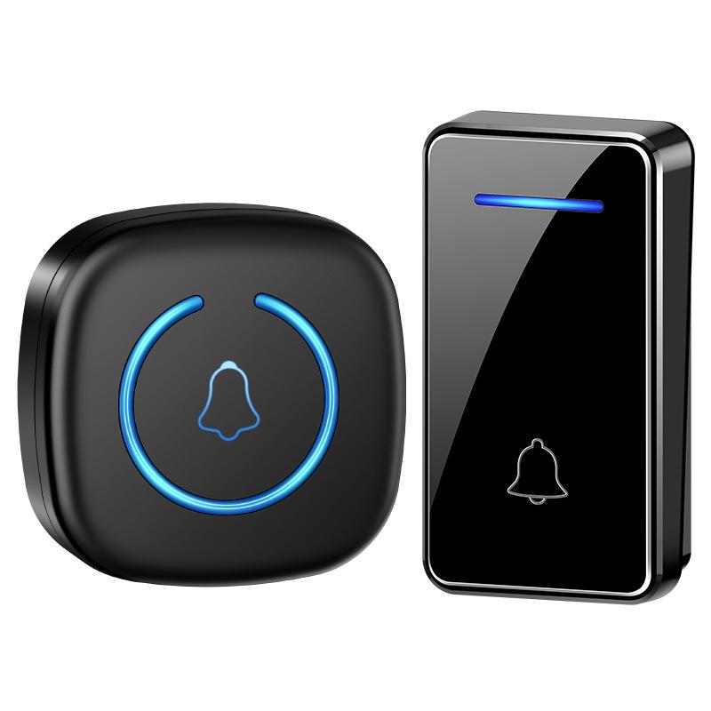 Self-Powered Wireless Waterproof Doorbell, Battery-Free and Wire-Free, for US/EU/UK Standards.