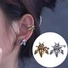 1 PC Insect No Piercing Accessories Gold Silver Color Clip Earrings Jewelry Ear Cuffs Stud Earrings