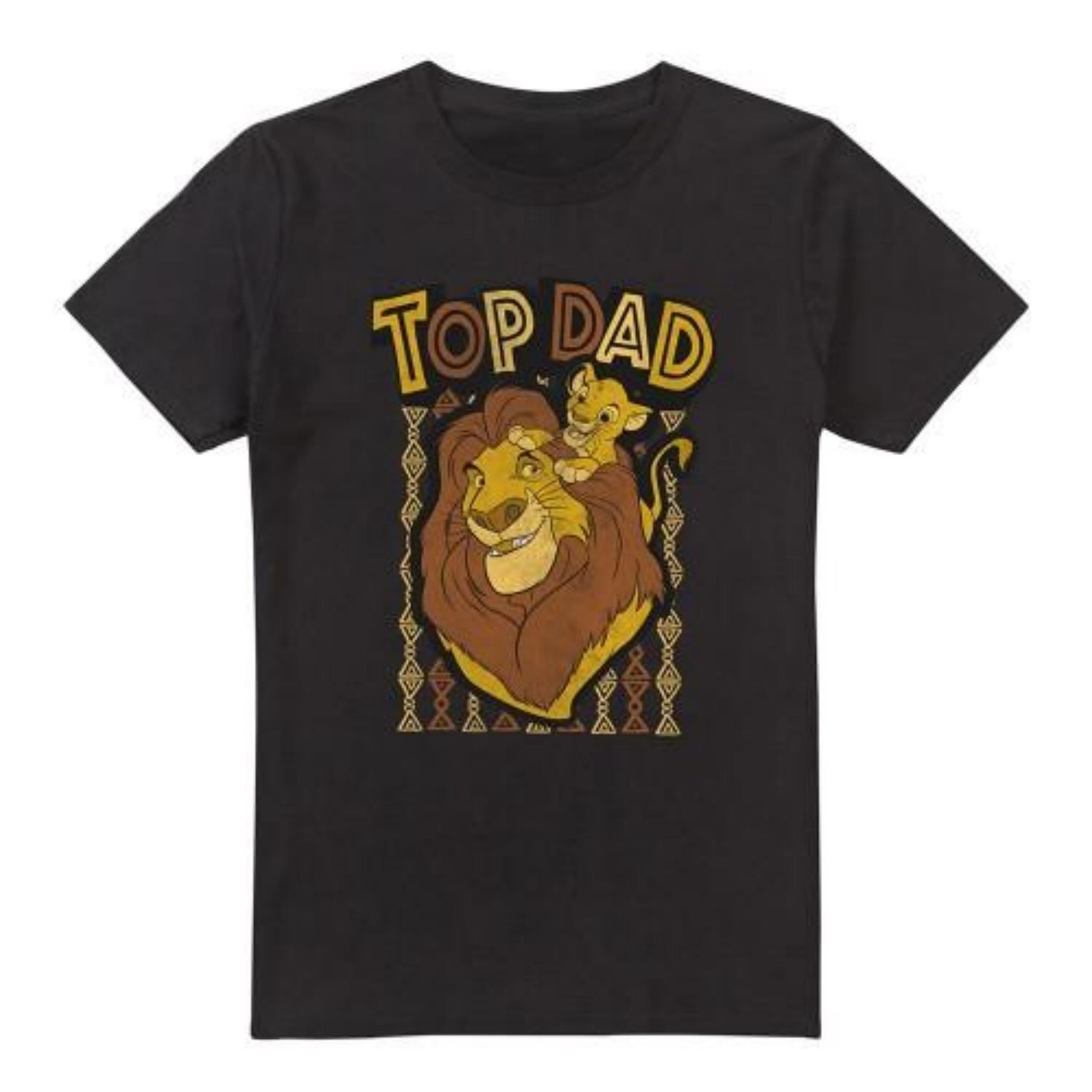 

The Lion King Mens Top Dad T-Shirt S чёрный