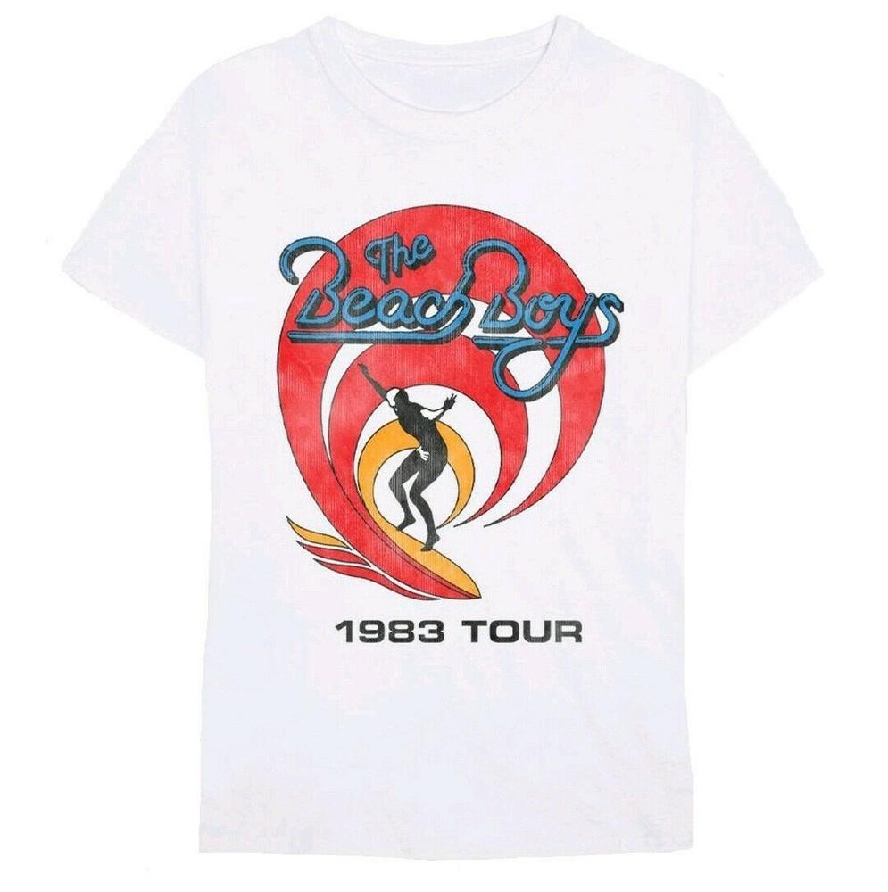 The Beach Boys 1983 Tour White Unisex T-shirt S to 5XL XZ910 Unisex T-Shirt L