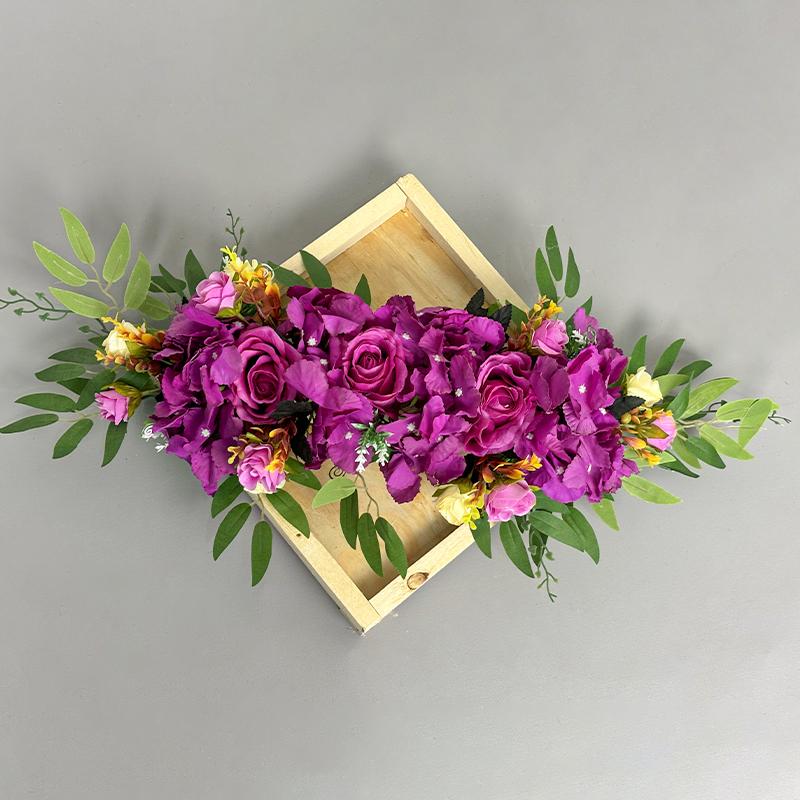 1PC Artificial Rose Flowers For Wedding Decoration Flower Arrangement Table Centerpiece Flowers Background Marriage Backdrop