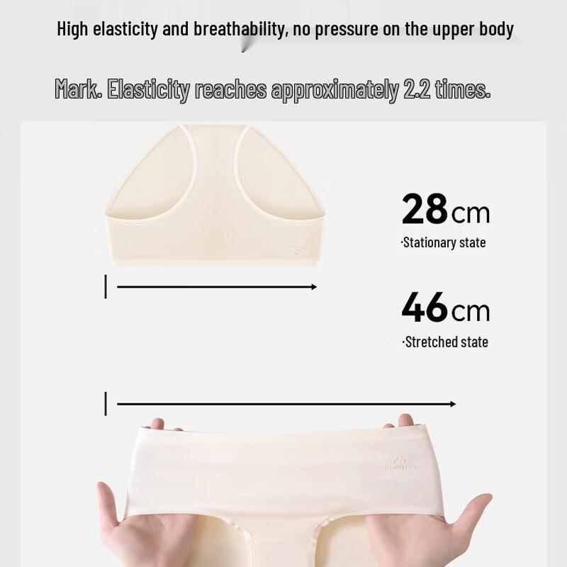Urban Lady's 2025 Cotton Antibacterial Seamless Briefs