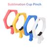 Sublimation Pinch Tumbler Clamp Nonslip Tool for 20 Oz Sublimation Blanks Mug Adjustable Open Angle