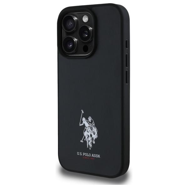 Us Polo Ushcp15Xpgek Iphone 15 Pro Max   6,7 Czarny/Black Skóra Haftowany Dh Kolor