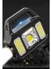 High-Power Waterproof Solar LED Camping Flashlight with Multifunctional COB