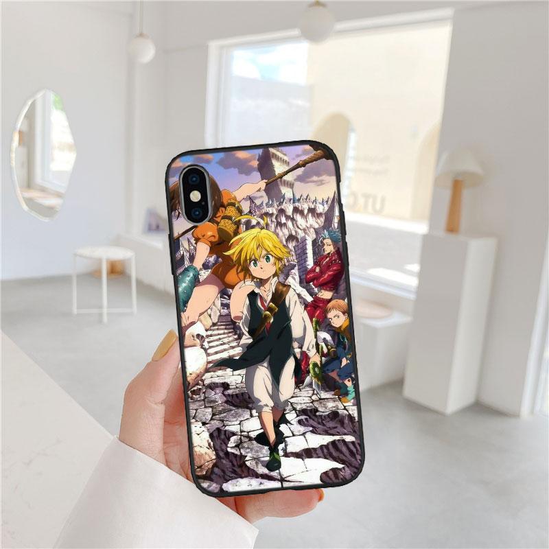 BF91 S-Seven D-Deadly Sin Soft Shell Phone Case for iPhone SE X XS XR 11 16E 17 Pro Max Air 8 7 6 6s Plus