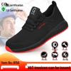 Women's Breathable Steel Toe Safety Shoes - Lightweight, Comfortable, Wear-Resistant, Anti-Smash & Anti-Puncture, Ideal for Summer Work.