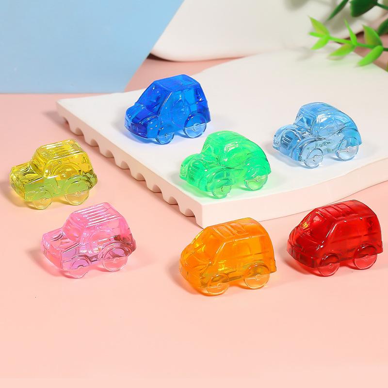 Acrylic Gem Crystal Off-road Toy Car for Children