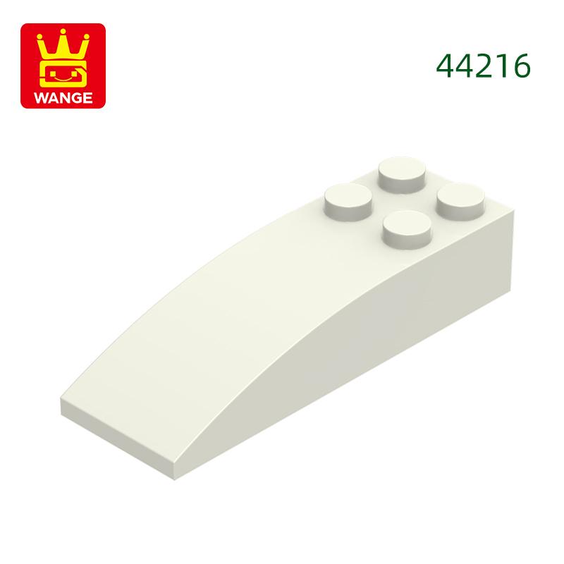 Non-Toxic 34Pcs/Lot No.44126 Curved 6 X 2 Block Moc Color Accessories Compatible With Curved Brick Diy Toys For Particle Brain Puzzle Toy