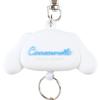 Sanrio Cinnamoroll Retractable Keychain Key Mascot x x Character Item 168777 Face-Shaped (12.5 7.5 1.8 cm) No.