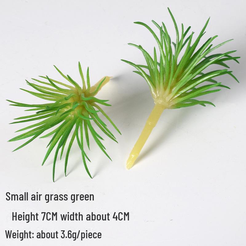 Mini Flocking Artificial Succulent Bonsai for DIY Wall Decor