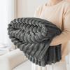 1pc Thick and Warm Flannel Blanket, a Comfortable and Warm Blanket for Bedrooms, Suitable for Sofas, Beds, and Seasonal Gifts
