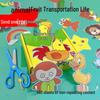 Children's DIY Paper Craft Kit for Ages 2-7: Fun & Creative Play