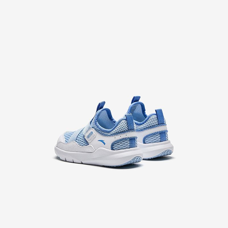 Anta Kids Synthetic Leather Fabric Versatile Comfortable Anti-Kick Breathable Lightweight Shock Absorbing Low-Top Walking Shoes Baby Shoes A12520024