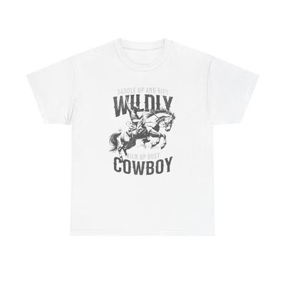 Wildly Cowboy Ride Grafik T-Shirt ALLE GRÖSSEN T-Shirt Unisex Schweres Baumwoll
