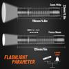 Nicron N8F Rechargeable Focus Slim Tactical 1000 Lumens Light,