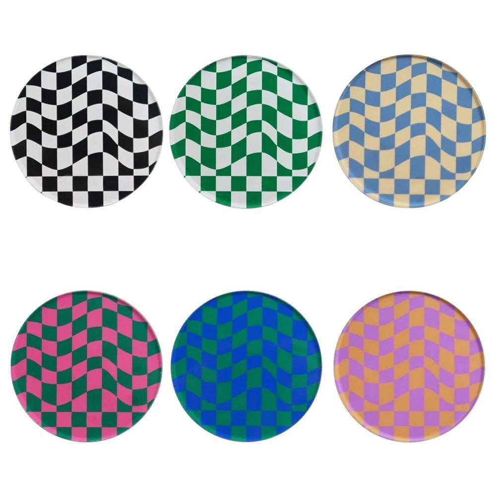 Waterproof Retro Cup Mat Heat Insulation Simple Bowl Pad Durable Drinks Placemat  Table