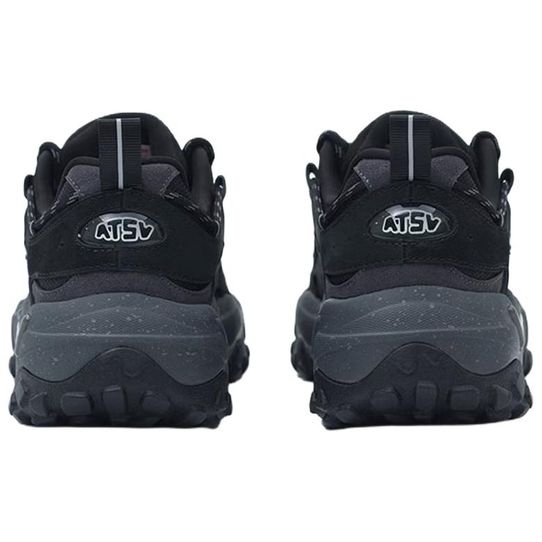 Anta Cookie SV Cookie V2 Comfortable Simple Height Increasing Low Top Casual Shoes Men Sneaker Black 112618806V-2