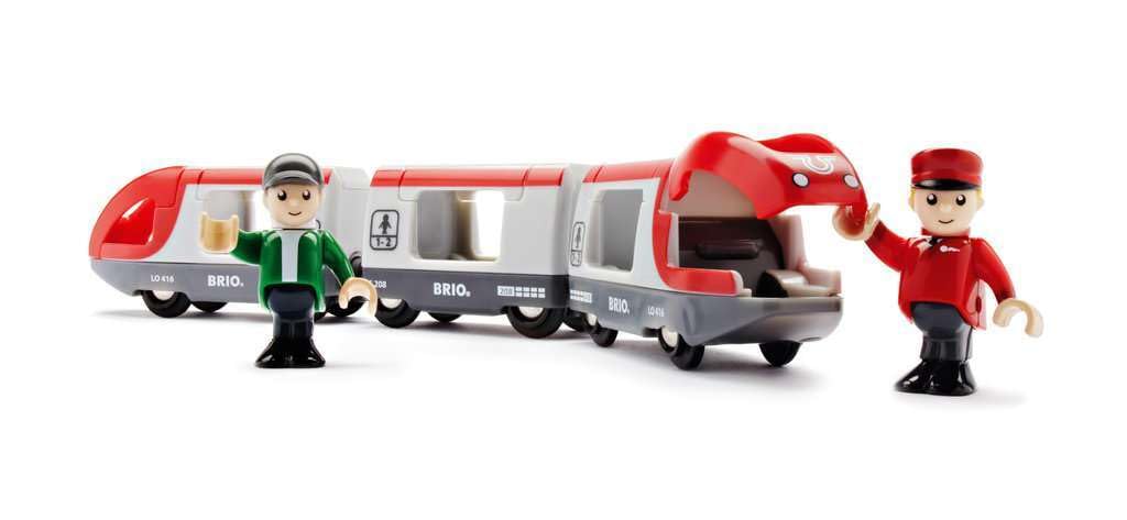 BRIO Travel Train for ages 3 and Wooden Gift 33505, up. [Toy, Toy, Locomotive, Car, (Birthday/Christmas)]