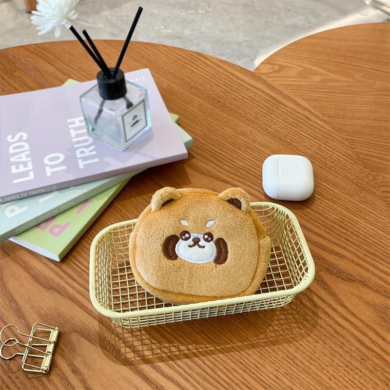 Plush Coin Purse Multifunctional Portable Coin Purse Metal Chain Coin Bag Adorable For Backpack Charm Crossbody Bag Accessory