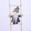 Festival Stair Climbing Elf Decorations 2PCS Durable Polyester Hanging Ornaments Christmas Party Decoration