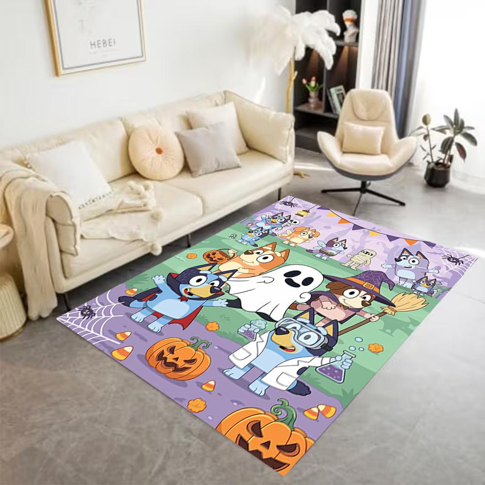 Diverse Dog Characters Floor Rug Office Rug Perfect for Decorate room Dormitory Living Rooms Foyer Anti-slip Rug Decorate Offices
