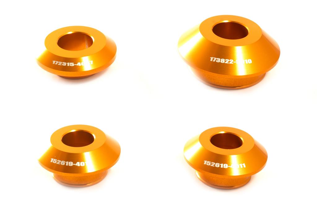TERAMOTO Performance barevná sada Zlatá pro a Přední/Zadní (Y-SET01-05) YZF-R25 2015-/2023- YZF-R3 2015-/2022-