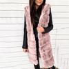 Womens Faux-Fur' Gilet Vest Sleeveless Waistcoat Body Warmer Jacket Coat Outwear
