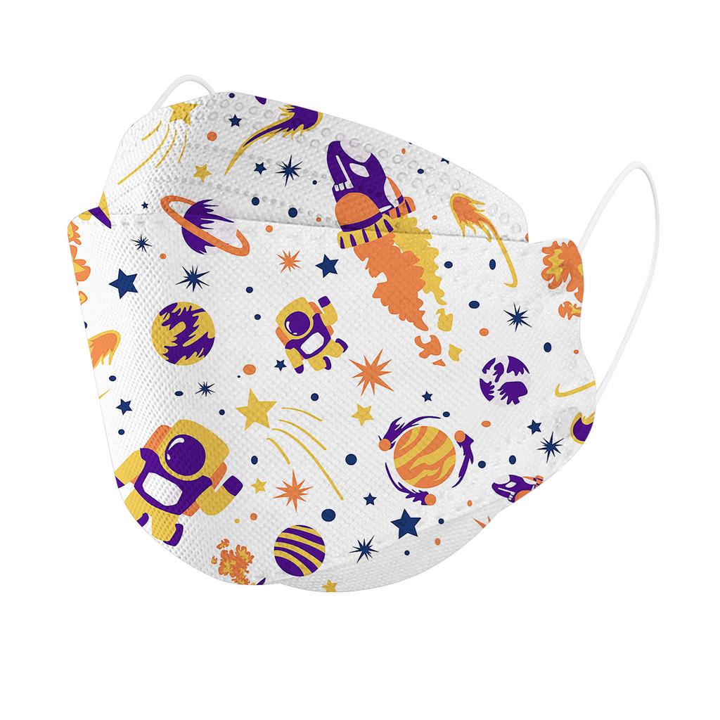 100 stk Barn Barn Baby Masker Engangsmasker Tegneserie Ørehengermasker Blandet Parti