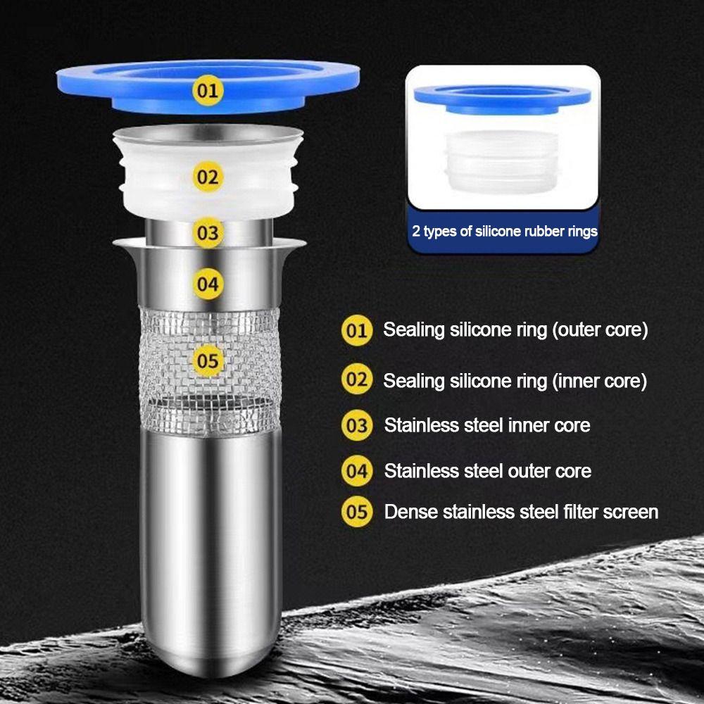 Colander Sewer Seal Stopper Insect Prevention Anti odor One Way Valve Floor Drain Drain Cover