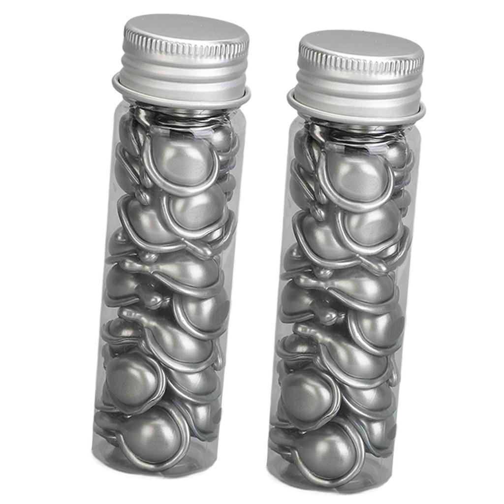 60pcs Nicotinamide Capsules Skin Brightening Fade Spot Skin Moisturizing Whitening Skincare Capsules with 2 Storage