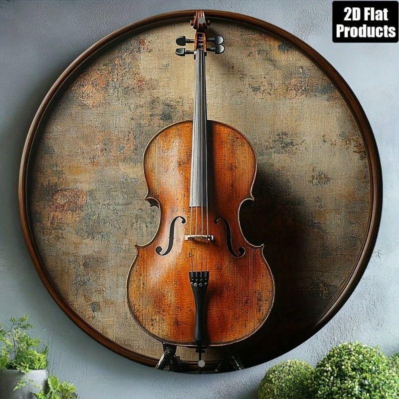 Metal Tin Sign 2D Wall Art Home Decor Flat Hanging Decorative Plaque
