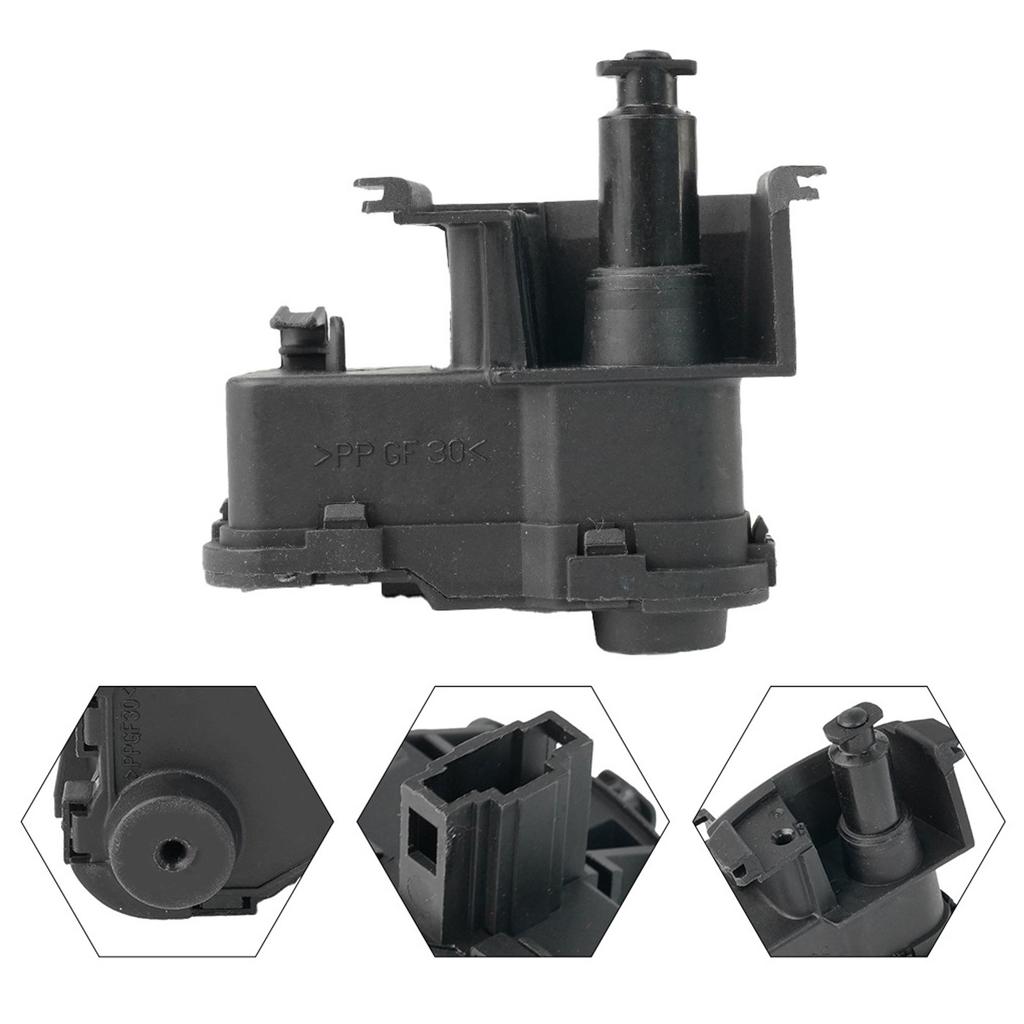 Car Fuel Tank Servo Motor Garden Indoor Accessories Black Parts Compatible For 2013-2017 7P0810773D 7P0810773F Practical