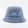 Autumn and Winter Women Warm Fisherman Cap Embroidered Letters Outdoor Windproof Fashion Caps