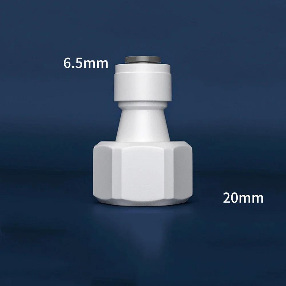 Fit 1/4" 3/8" OD Tube 90 Degree Elbow POM Quick Fitting Connector For Aquarium RO Water Filter Reverse Osmosis System