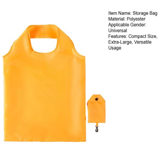 Reusable Shopping Bag Extra Large Tear-Resistant Heavy Duty Foldable Grocery Bag with Handles