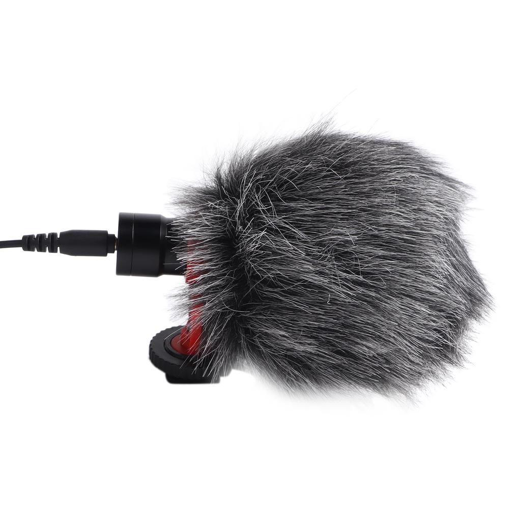 Directional Microphone Noise Reduction Portable Video Condenser Mic for SLR Camera Smartphone