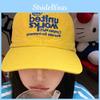Embroidered Stylish Yellow Baseball Hat Women With Quick Dry And Protection Uv