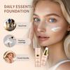 Lakerain Liquid Foundation Long-lasting Moisturizing Hides Blemishes Pores and Dark Circles SPF 30 Sunscreen Face Base Makeup less