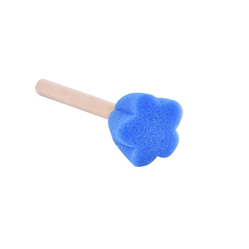 5Pcs Creative Sponge Brush Children Art Diy Painting Tools Mushroom Brush