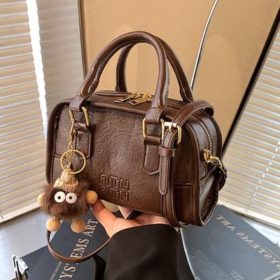 2025 New Autumn Winter Crossbody Bag Handbag for Women Simple Small Square Bag High-end Vintage Small Bag Box Bag