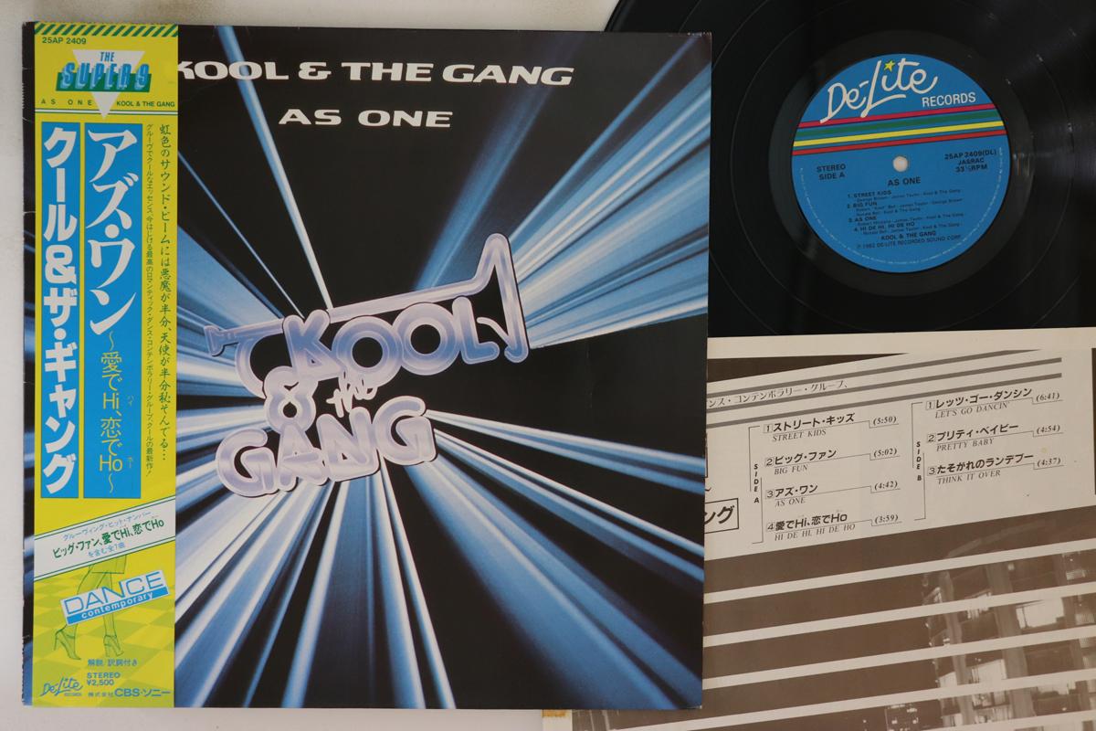 

LP Record KOOL & THE GANG - As One 25AP2409 DE LITE 1982 Japan Obi Soul/Funk