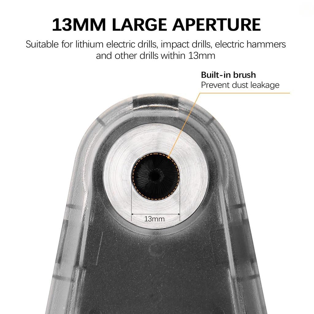 2 In 1 Multifunctional Household Wall Drilling Electric Dust Cleaning Suction Tools Electric Drilling Dust Collector Laser Level