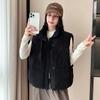 Corduroy Vest Women's Autumn and Winter New Short Loose Versatile Vest Fashion Vest Jacket Tide