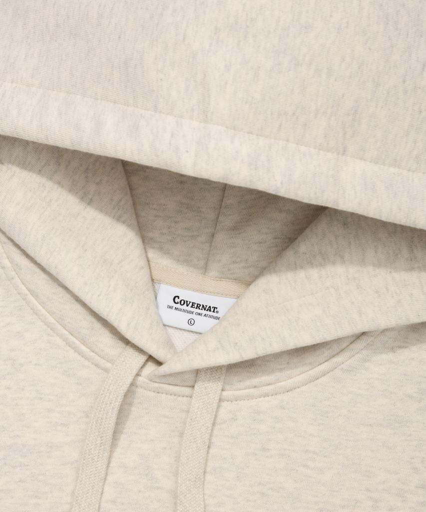 C Logo Hoodie Oatmeal