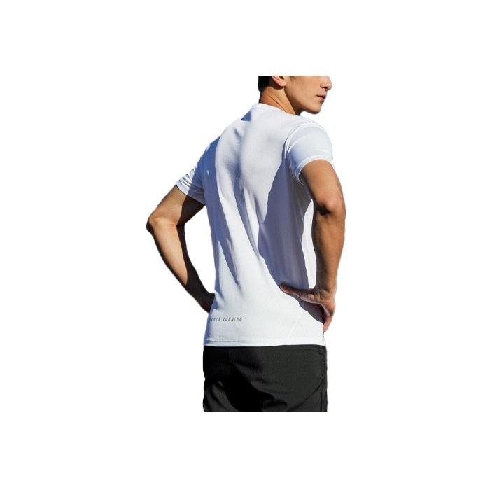 Anta Woven Quick-Dry Breathable Running Fitness T-Shirt Men Tops White 152225105-1