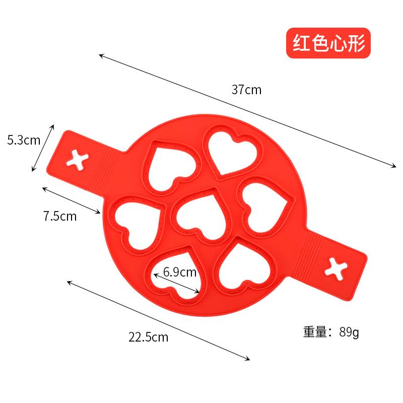 

Силиконовое кольцо для блинов с антипригарным покрытием, форма для приготовления блинов, силиконовая яйцеварка, формы для жареного омлета, кухонные аксессуары для выпечки
