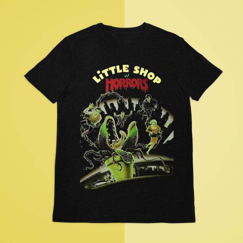 Little Shop Of Horrors T-shirt Tops Tee Cotton Unisex Short Sleeve Size S To 4XL