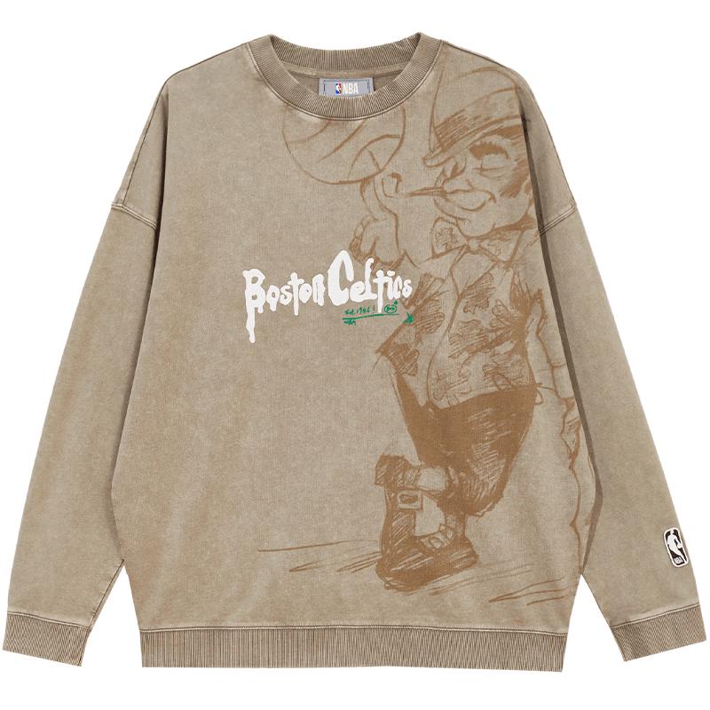 Свитшот с вышивкой NBA Celtics от JACK&JONES S